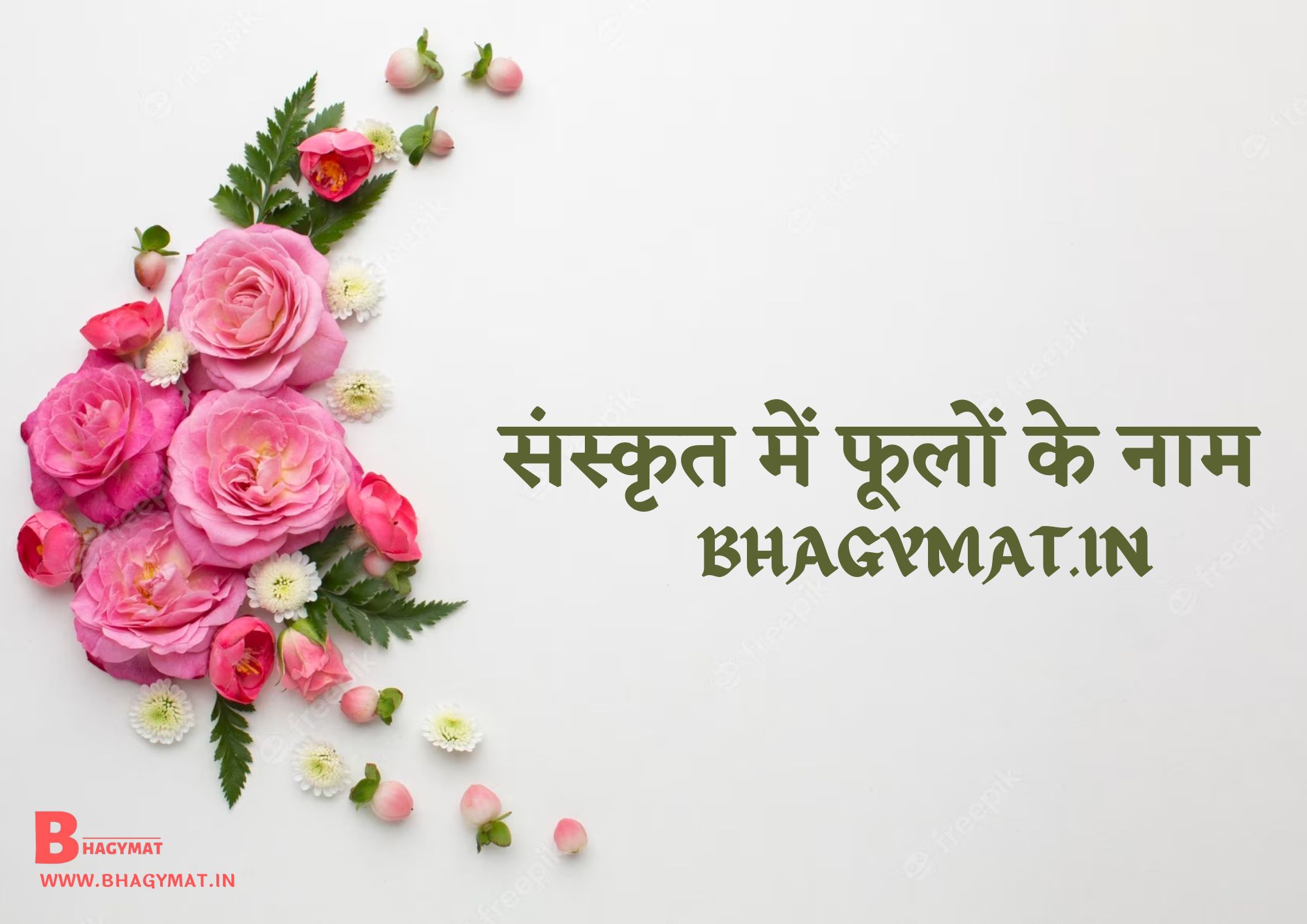 संस्कृत में फूलों के नाम (फूलों के नाम संस्कृत में) - Sanskrit Me Phoolon Ke Naam - Sanskrit Mein Phoolon Ke Naam